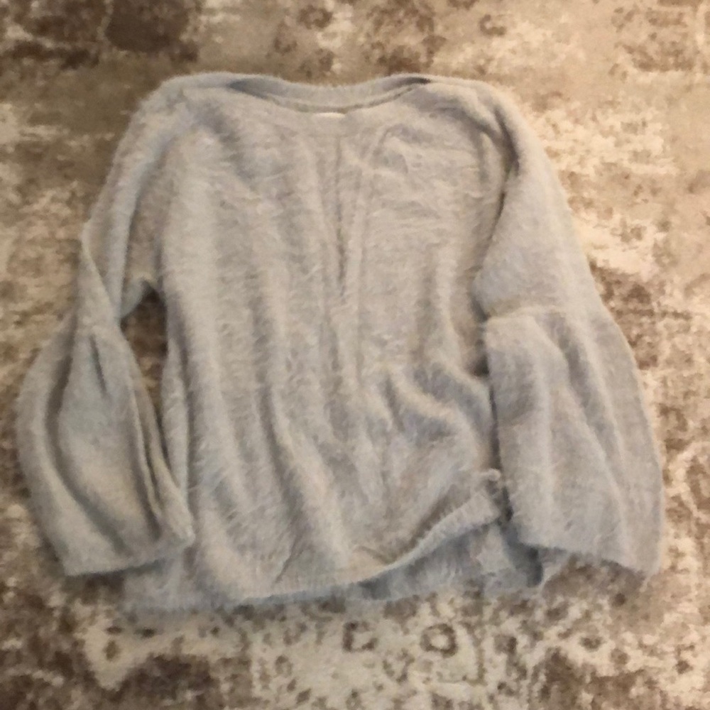 Gray sweater